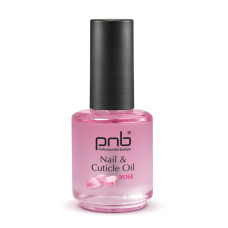 Олія для нігтів та кутикули з ароматом троянди /Nail & Cuticle Oil Rose PNB/
